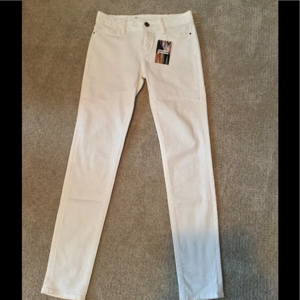 Treasure & Bond white skinny jeans