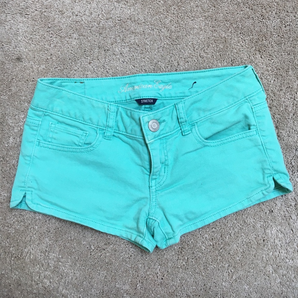 American Eagle Outiffters Seafoam Green Shorts