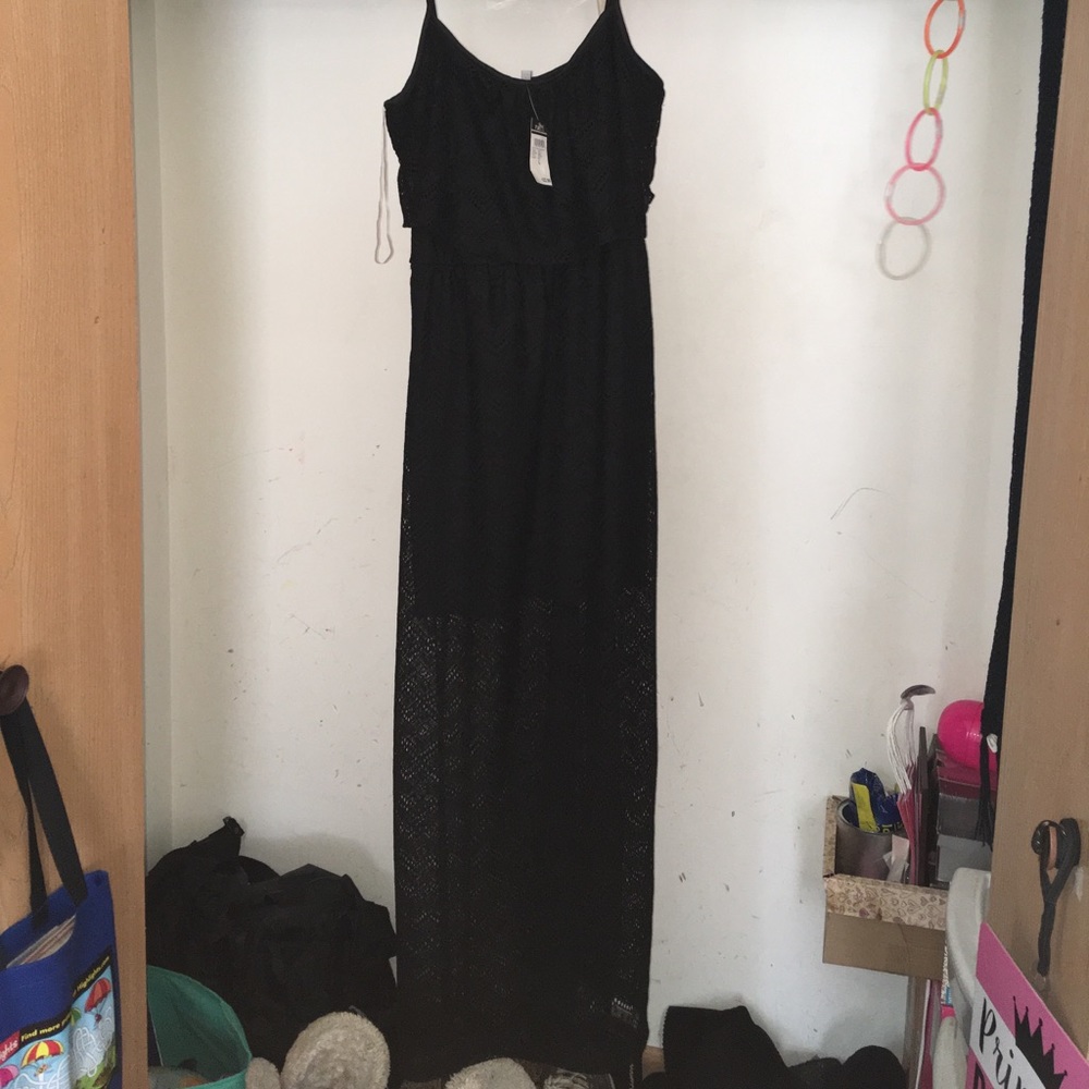 Black dress.