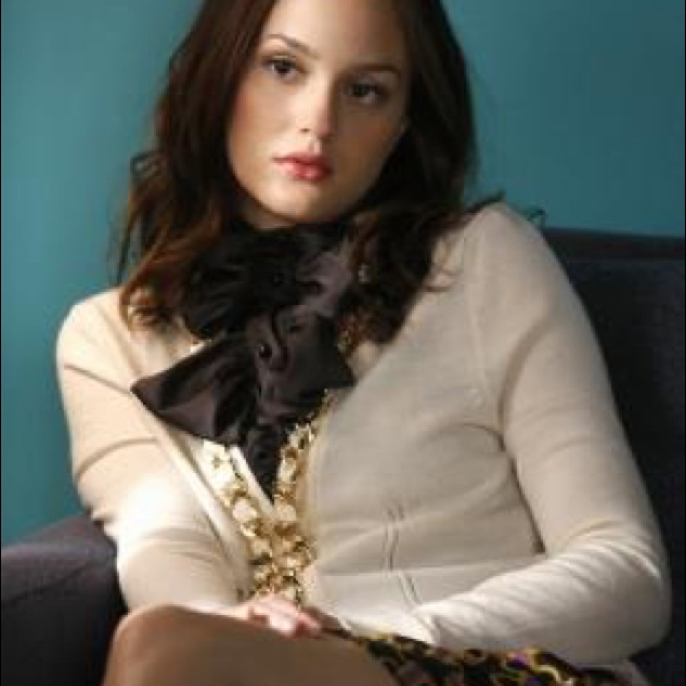 Milly chain cardigan ASO Gossip Girl Sz M