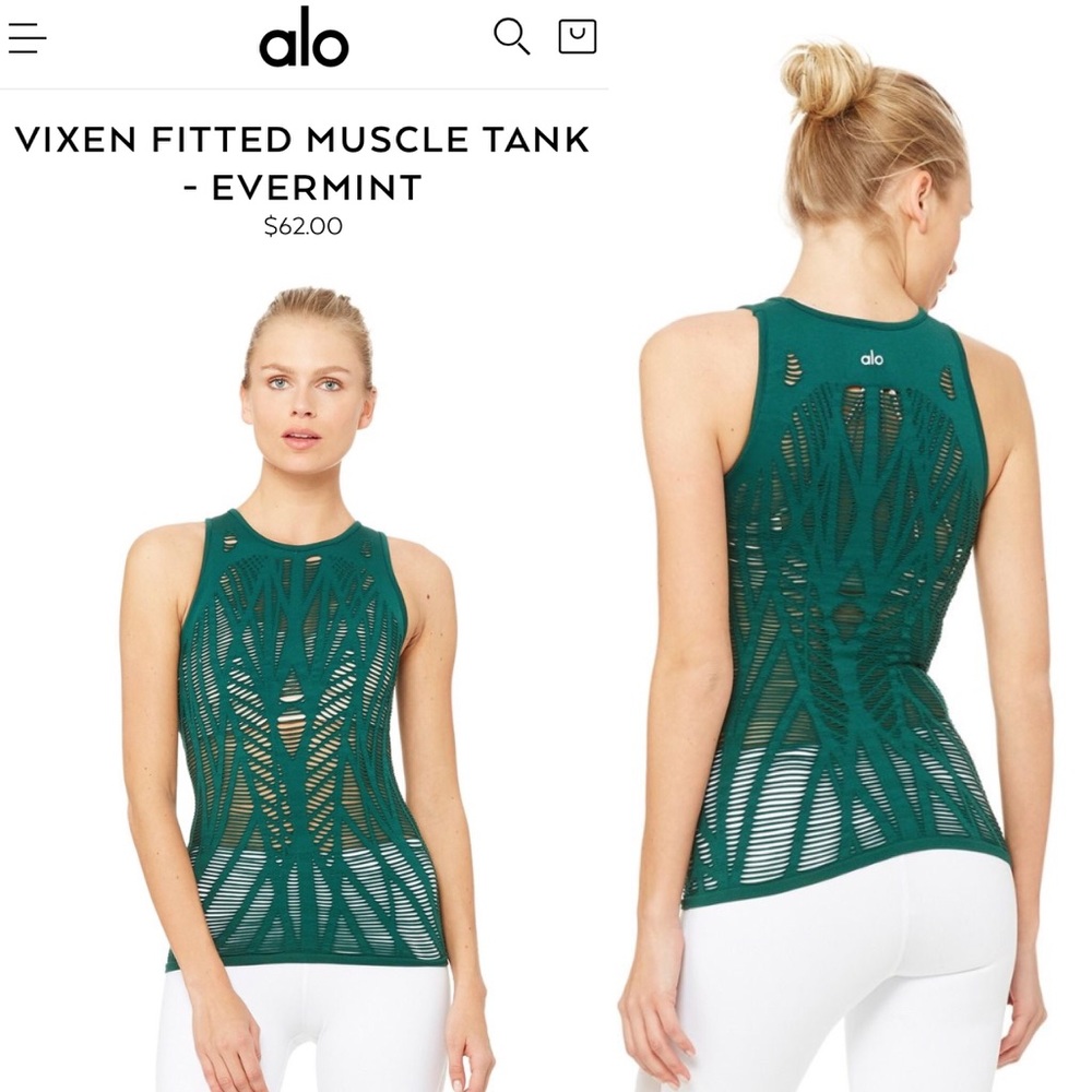 Alo Yoga Vixen Fitted Tank