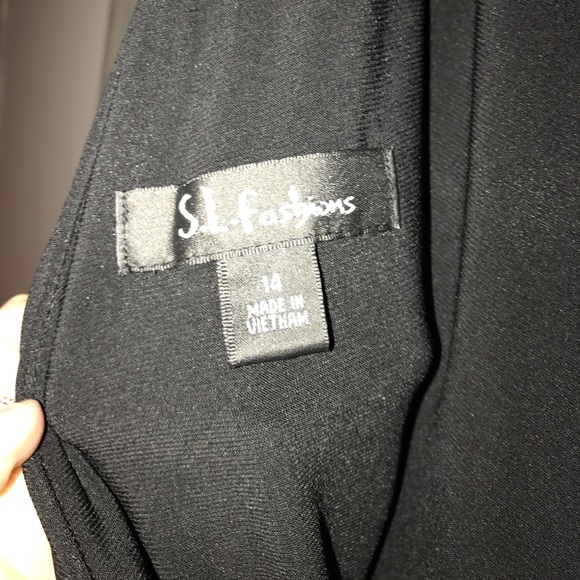 Red shimmer dress - Picture 5 of 5