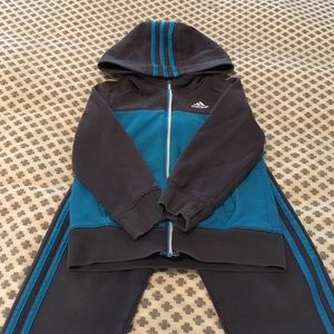 Adidas boys track suit