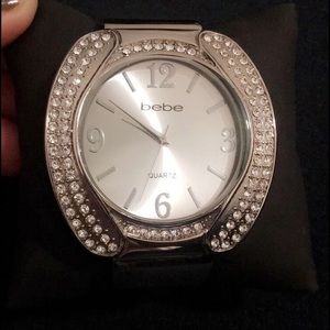 Bebe bracelet watch ⌚️ with rhinestone detail