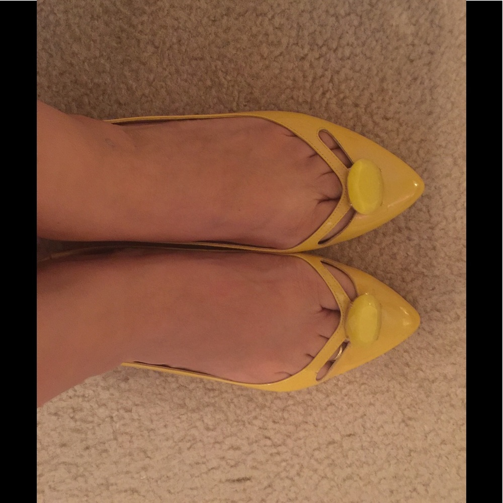 Sling back flats
