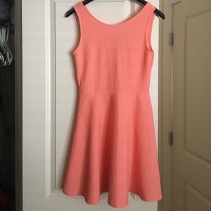 Coral pink sun dress from H&M