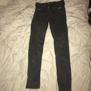 American Eagle Army Green Jeggings