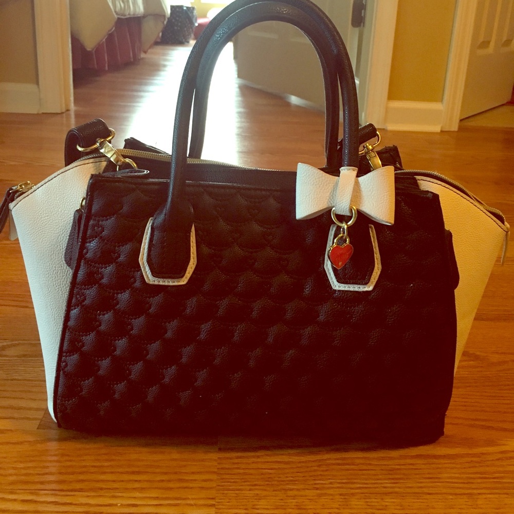 Betsey Johnson Quilted Handbag