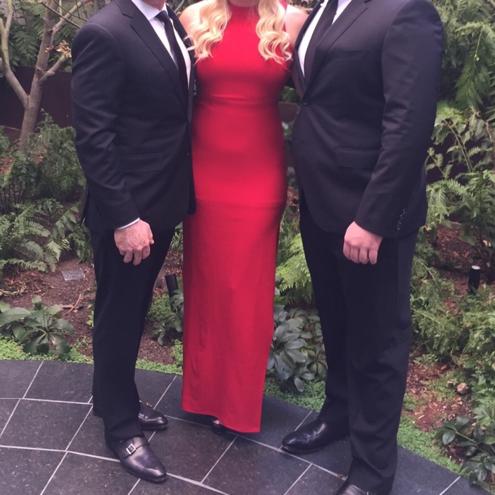 Sexy red lulu maxi dress!