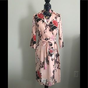 NWT ASOS River Island pastel pink floral dress