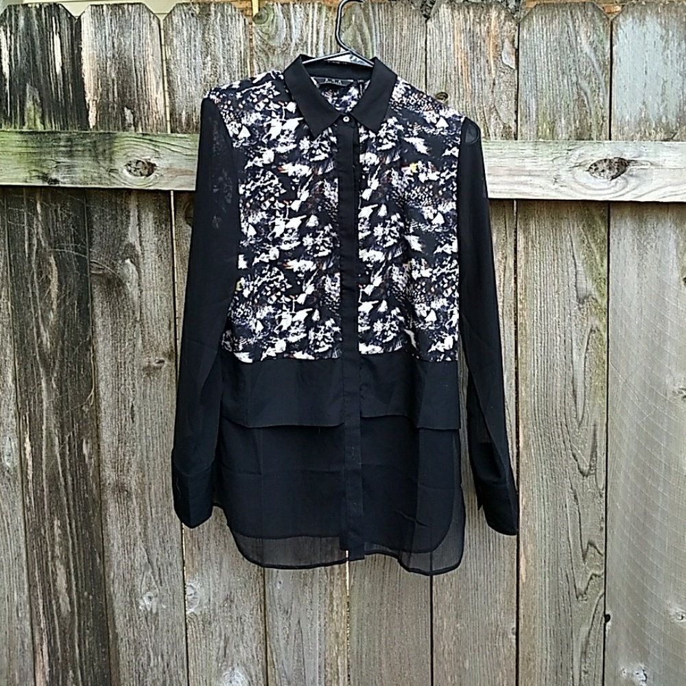 Zoa tiered blouse