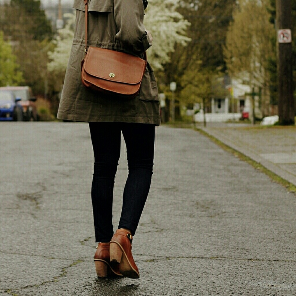 Coach Vintage Leather City Bag