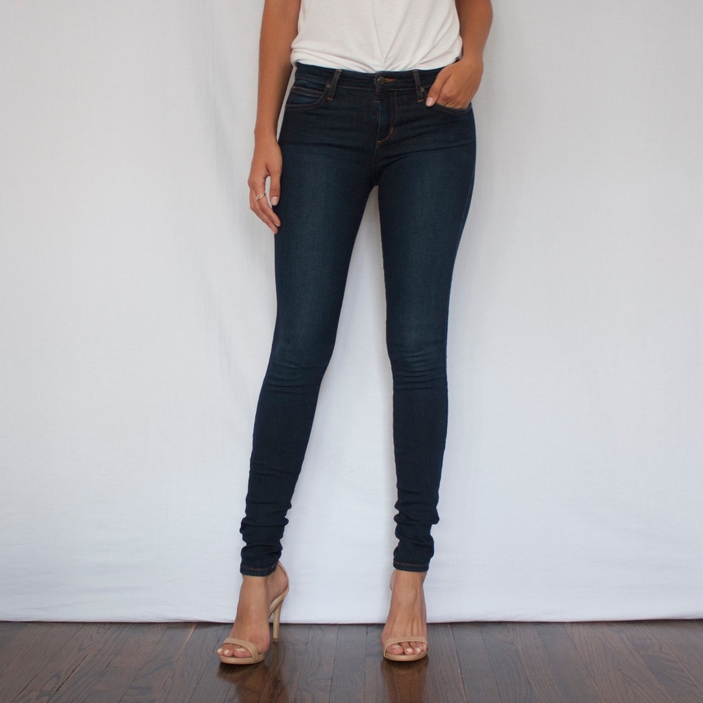 Joes dark wash denim jeggings
