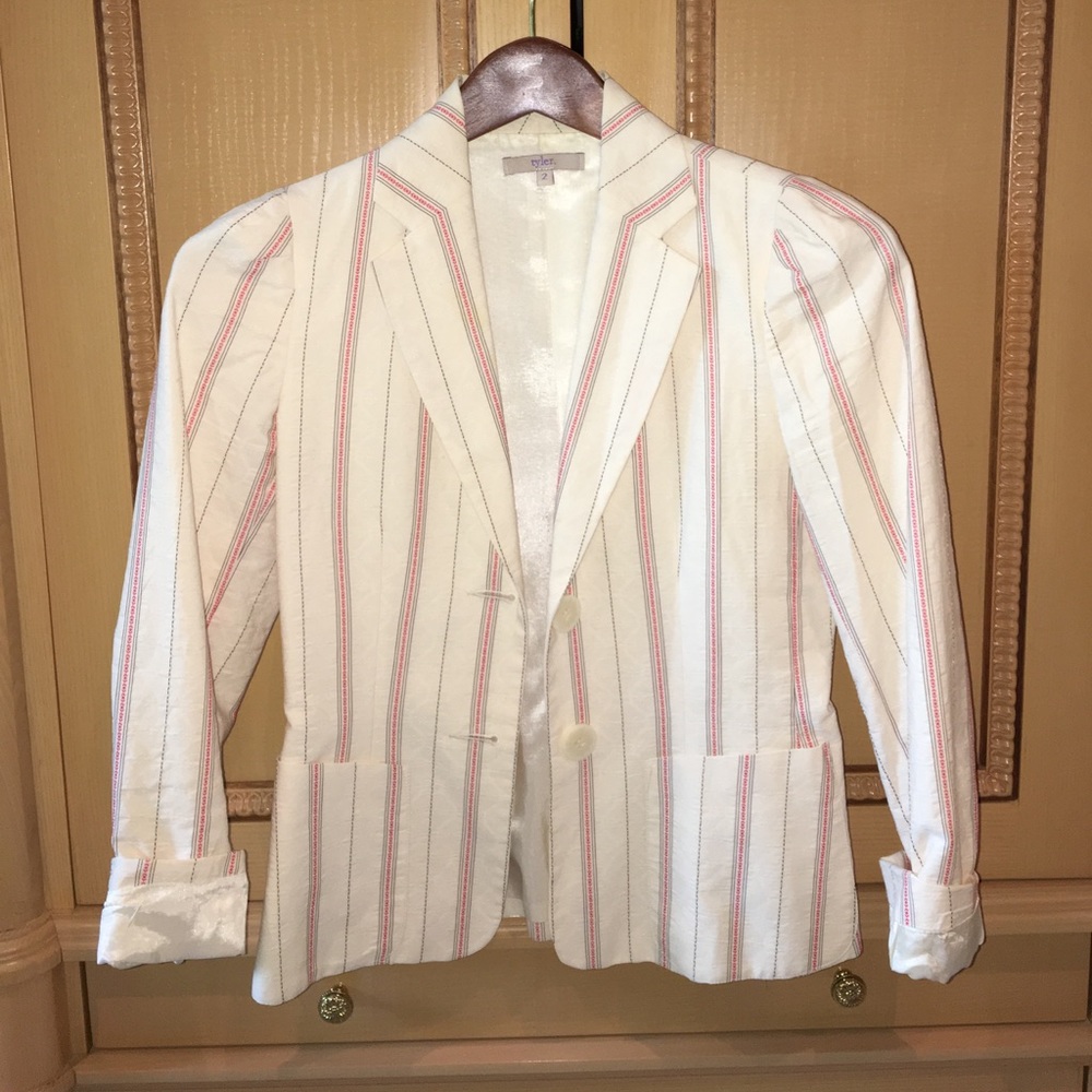 Tyler pin stripe blazer