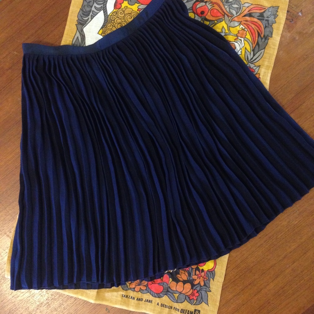J. Crew Pleated Skirt