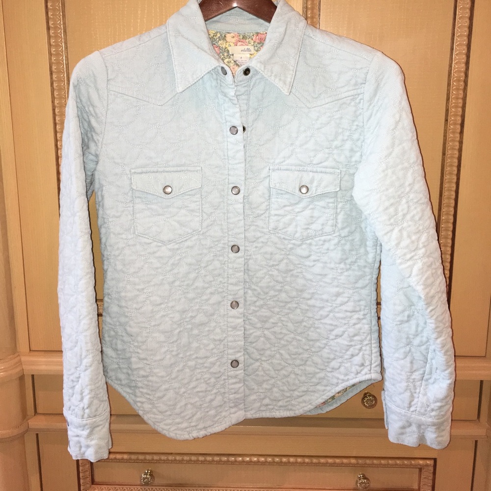 Odille corduroy button down
