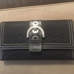 Authentic Coach Signature Wallet