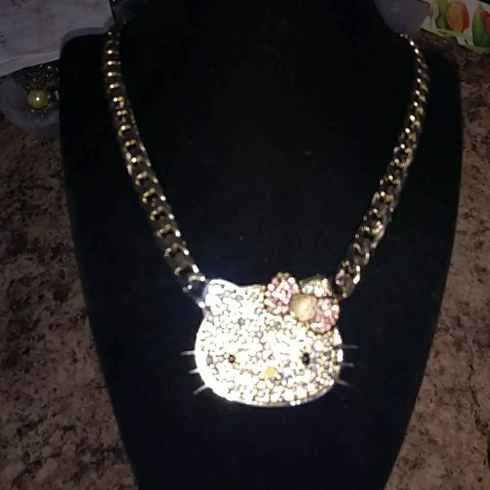 18K GP Hello Kitty by Sanrio Co. From 1976