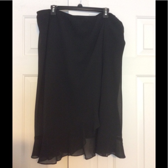 ONYX Nite Woman evening hi-Lo Skirt - Picture 1 of 4