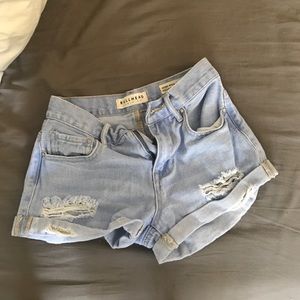 pair of shorts from pacsun
