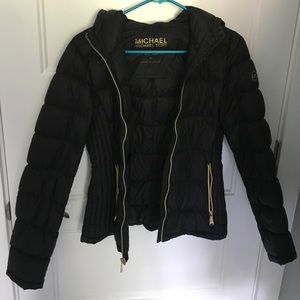 Michael Kors black down jacket