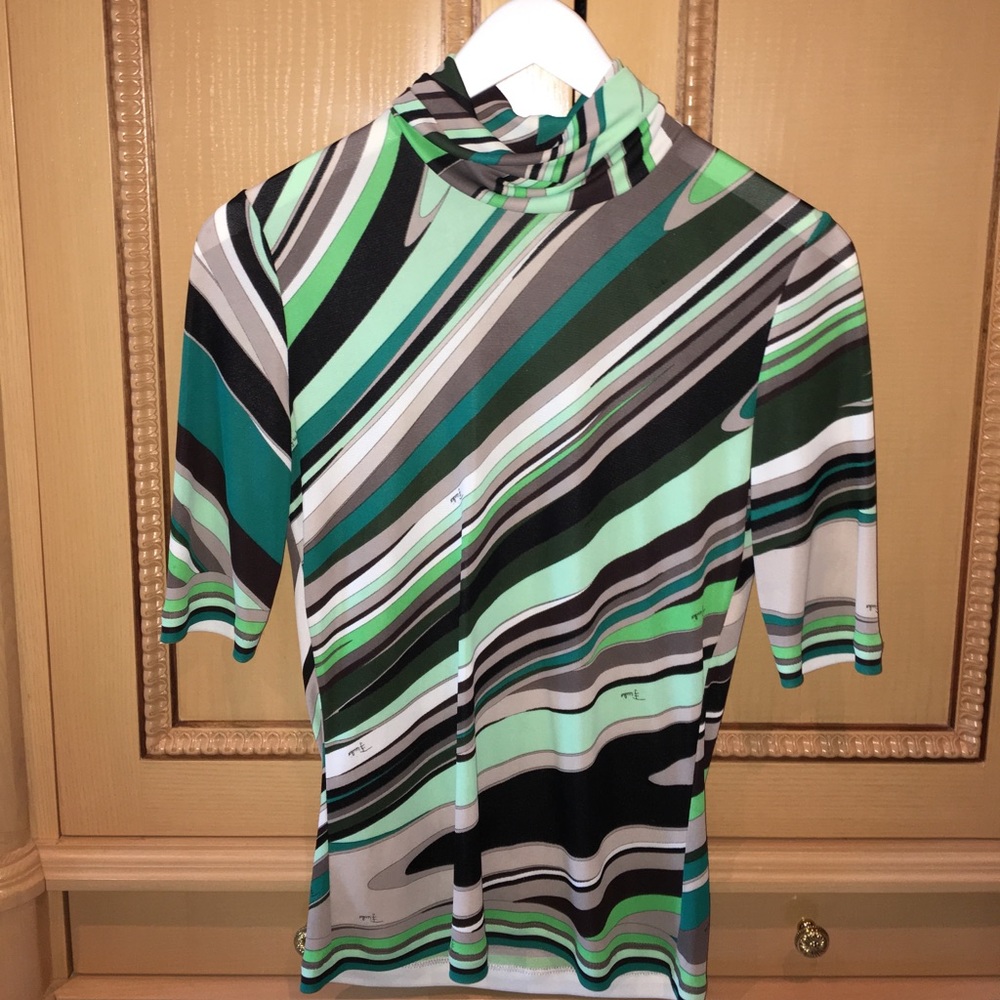 Emilio Pucci turtle neck top