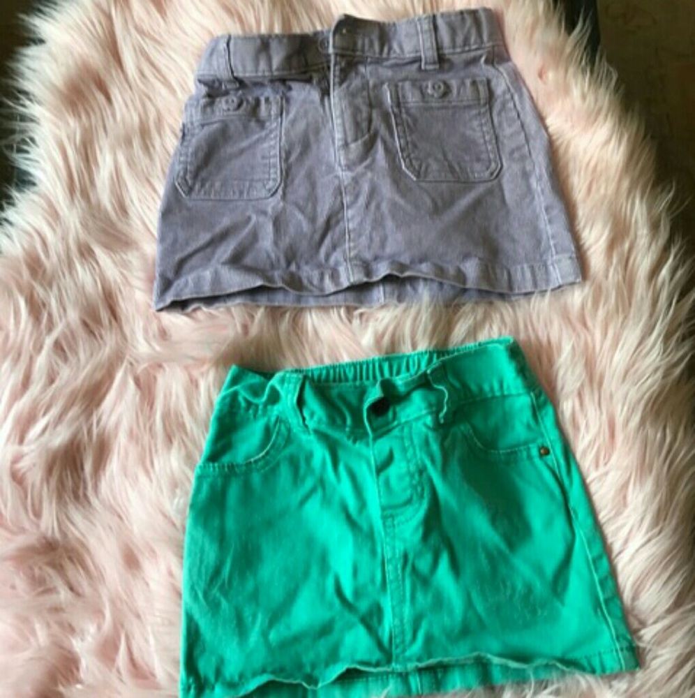 Lot of 2 Toddler skirts