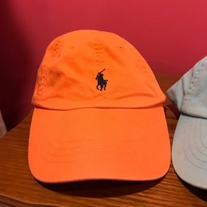 Polo orange hat