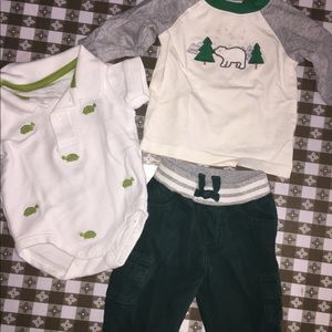 Gymboree 0-3 mo 3 piece bundle