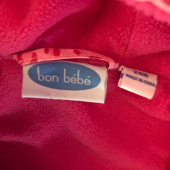 Bon Bebe pink leopard raincoat. Toddler girl - Picture 4 of 6