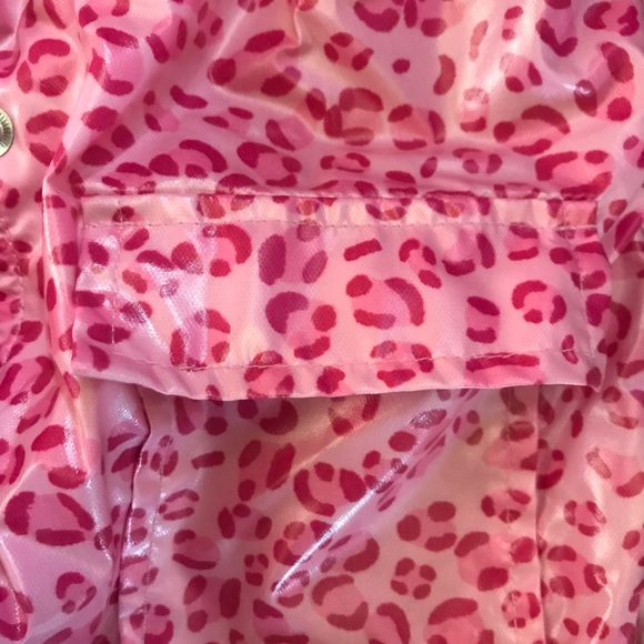 Bon Bebe pink leopard raincoat. Toddler girl - Picture 5 of 6