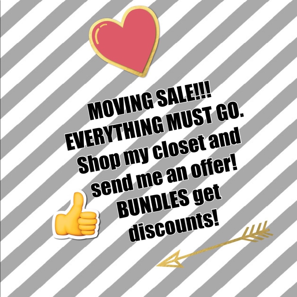 MOVING SALE! BIG DISCOUNTS!