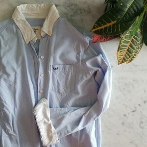 Abercrombie and Fitch Long Sleeve Button Blouse