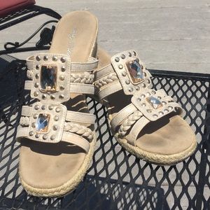 Easy Street Open-toe Wedge Sandal