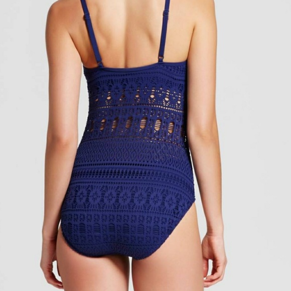 Crochet One Piece Swimsuit - Picture 2 of 6