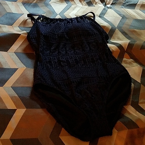 Crochet One Piece Swimsuit - Picture 4 of 6