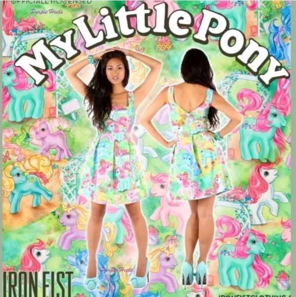 Hot Topic Dresses & Skirts - NEW Iron Fist My Little Pony Hot Topic Dress XL