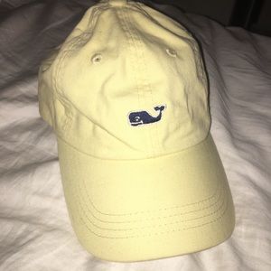 Women's Vineyard Vines Yellow Whale Logo Cap