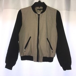 Zip up bomber jacket