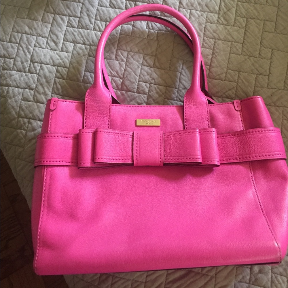 Hot pink Kate Spade purse