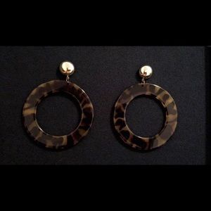 Vintage 70s Dangle Hoop