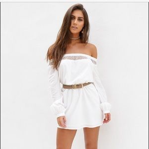 Off-the-Shoulder Netta Dress NWT