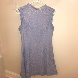 Light Blue Lace Dress