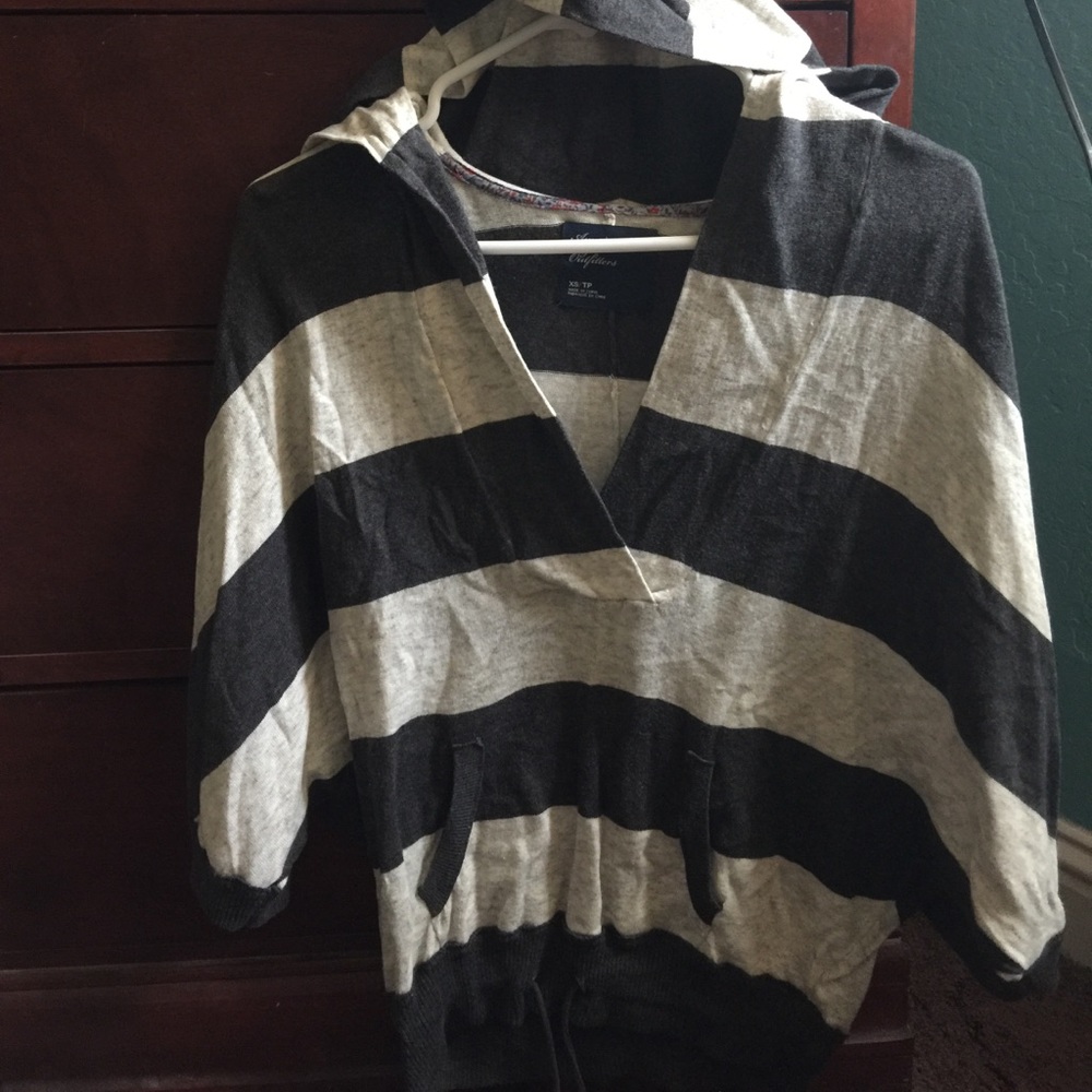 Hooded American Eagle top