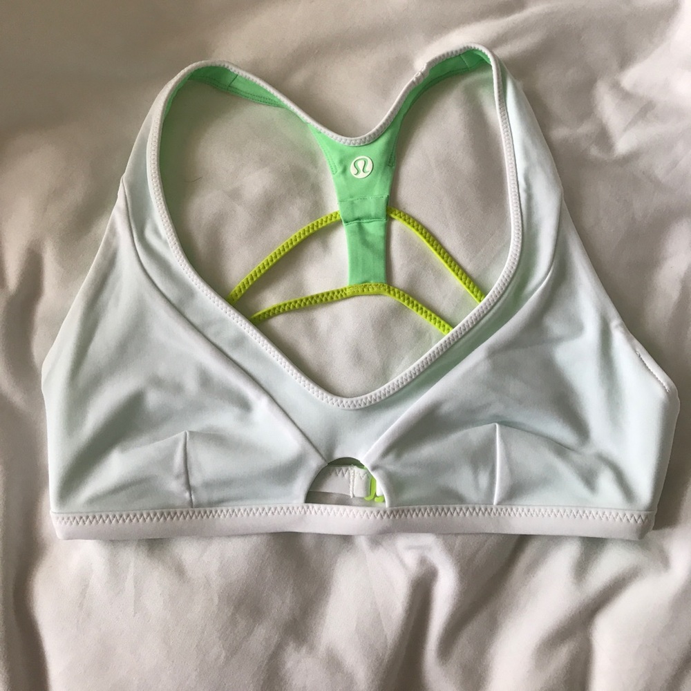 Reversible Lulu sports bra/swim top