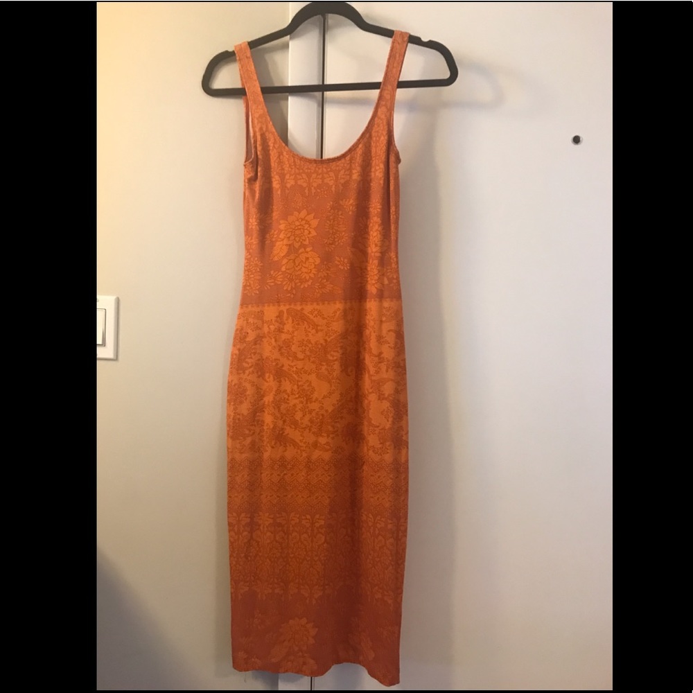 ORANGE NOVELLA ROYALE DRESS XS