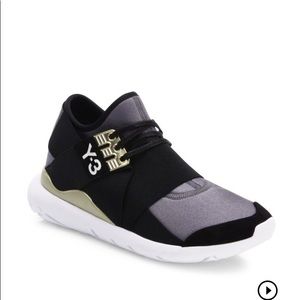 Y-3 QASA ELLE LACE NEOPRENE SNEAKERS