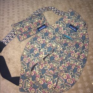 Kavu crossbody with matching wallet