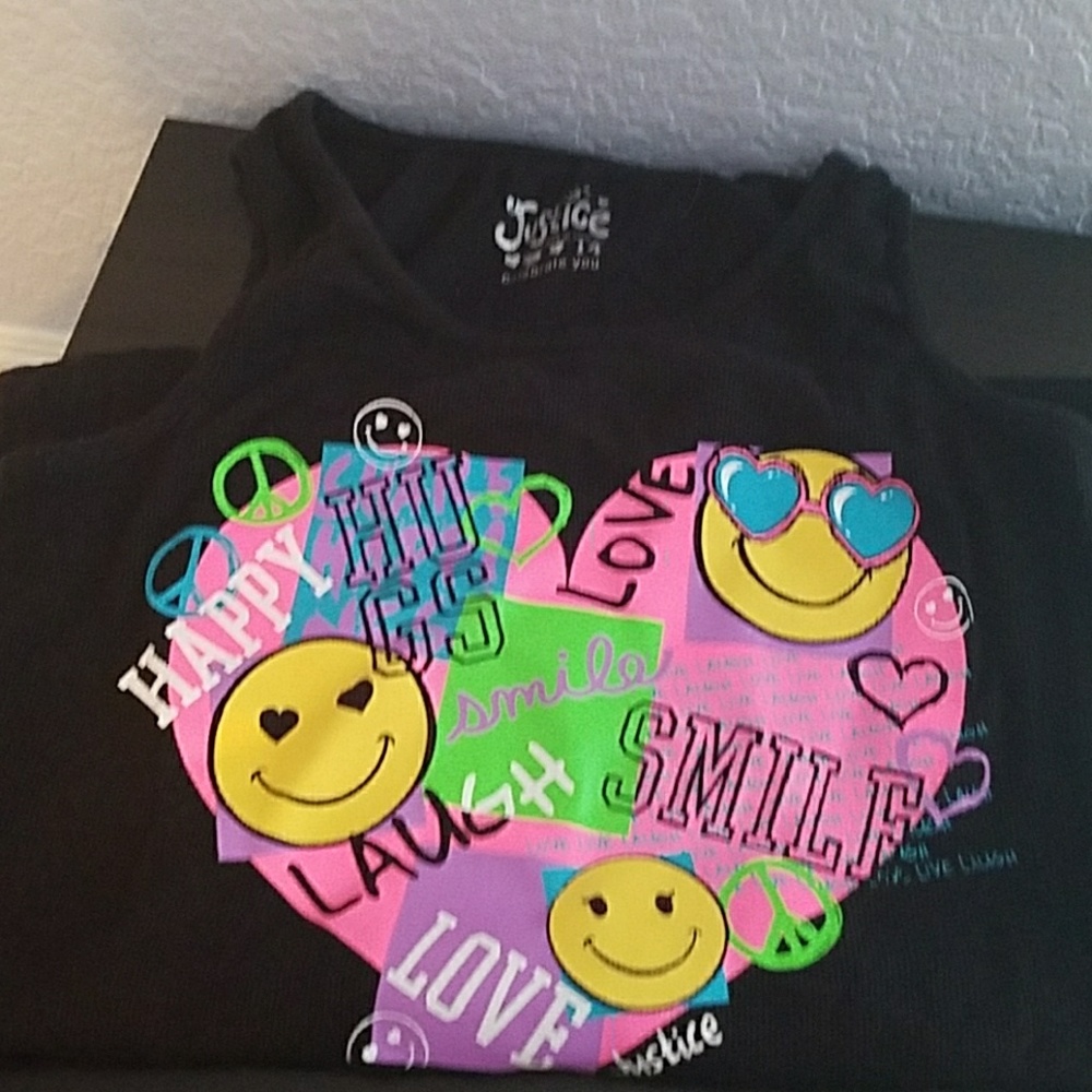 2 Justice tank tops