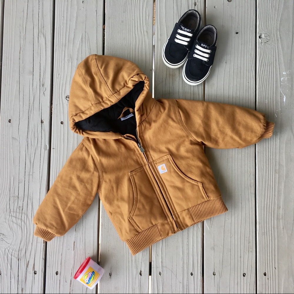 Carhartt 12m boys heavy duty jacket EUC